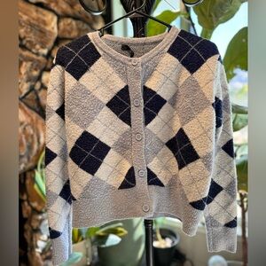 Cozy button up sweater. Fall ready!